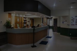 Noah's Landing reception area